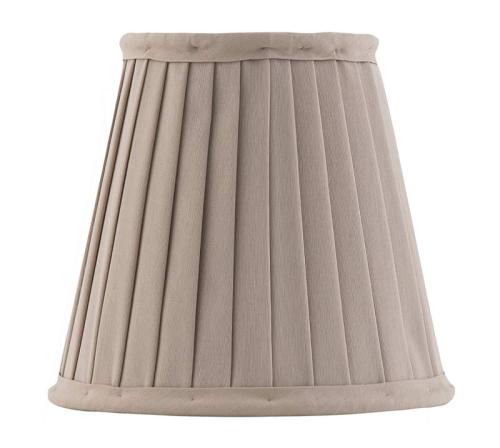 Fabric Shade 13 (Pleated / Beige / Clamp)