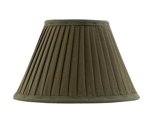 Fabric Shade 20 (Pleated / Green / Ring)