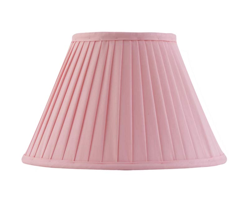 Fabric Shade 20 (Pleated / Pink / Ring)