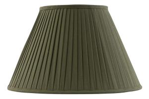 Fabric Shade 30 (Pleated / Green / Ring)