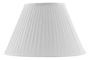 Fabric Shade 30 (Pleated / White / Ring)