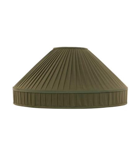 Fabric Shade 50 (Pleated / Green / Ring)