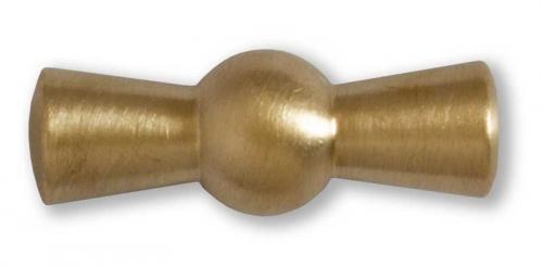 Knob to power switch - Untreated brass, with screws