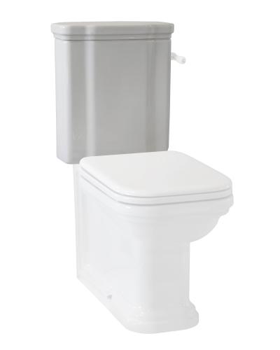 Art Deco WC-Sisterne - For Gulvstående med Spake på Siden