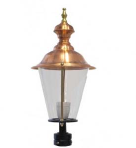 L Round Lantern - Copper