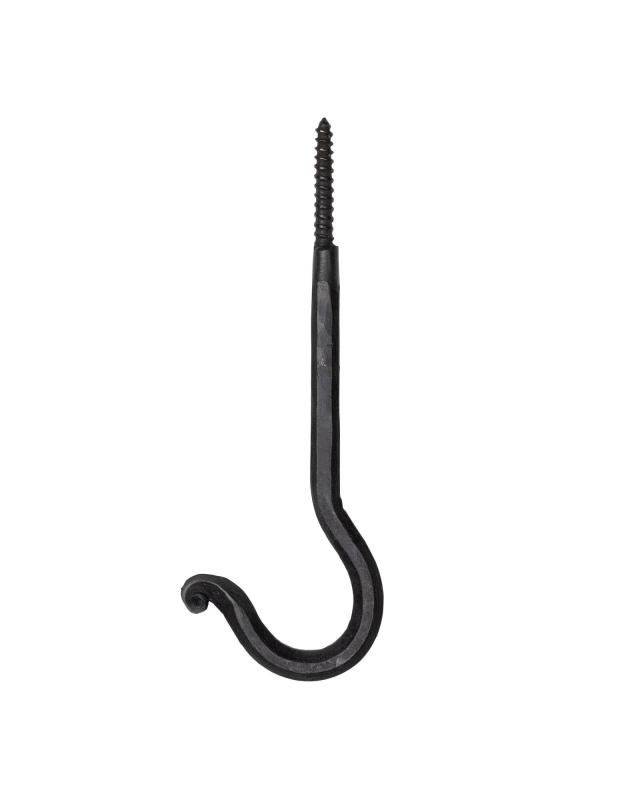 Ceiling Hook - Black Wrought Iron