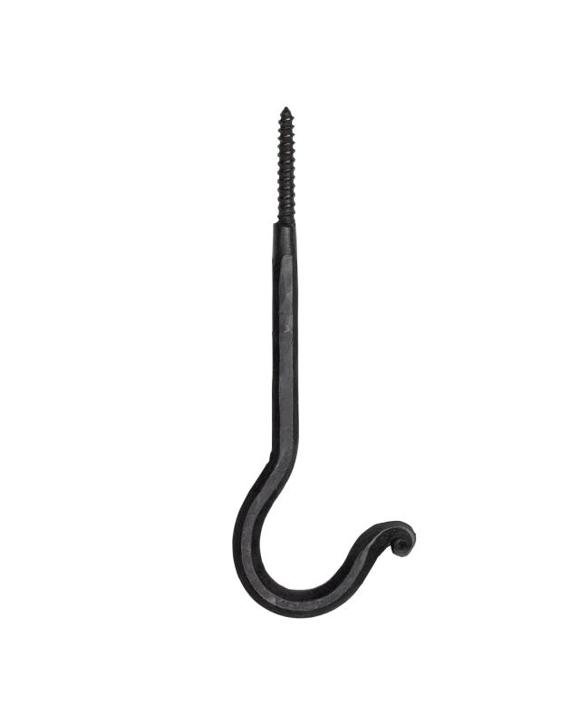 Ceiling Hook - Black Wrought Iron