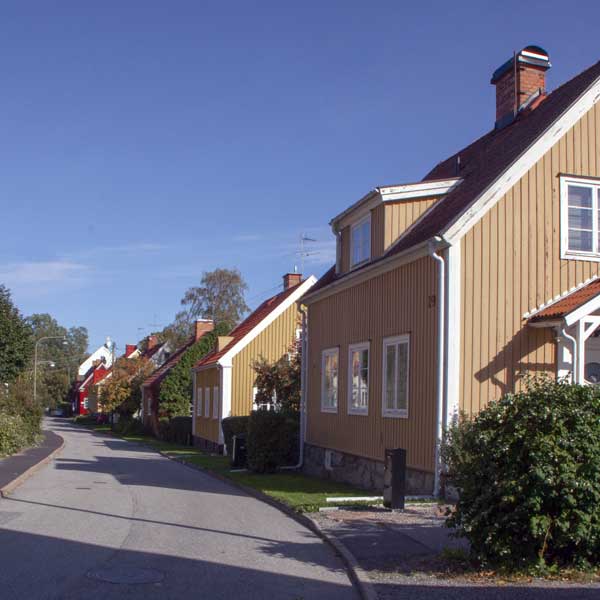Boligområde Trädgårdsstaden Äppelviken Stockholm - gammaldags inredning - klassisk stil - retro - sekelskifte