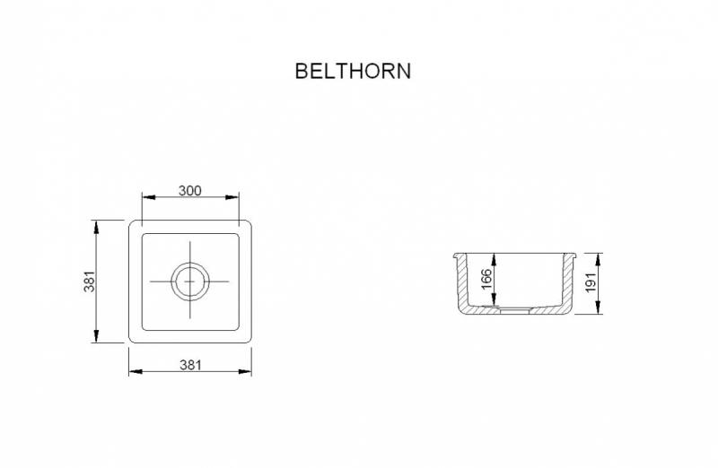 Belthorn matte - arvestykke - gammeldags dekor - klassisk stil - retro - sekelskifte