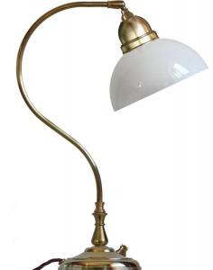 Bordlampa Lagerlöf med veckad tygskärm Sekelskifte Bordlampa Lagerlöf med veckad tygskärm Sekelskifte