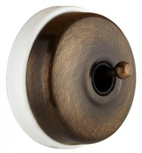 Gammaldags utanpåliggande strömbrytare Gammaldags utanpåliggande strömbrytare