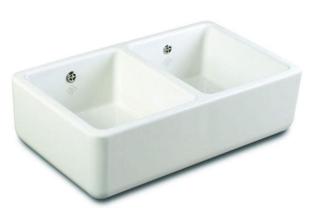 Kitchen Sink Porcelain Shaws Classic Double 800 Old Style