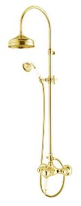 Shower Set - Maxima Classic with Oxford thermostat brass