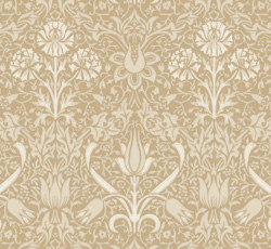 Wallpaper - Florian grey/beige - old style - classic interior - oldschool style
