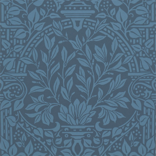 William Morris & Co. Tapet - Garden Craft Ink - sekelskifte - gammal stil - gammaldags inredning