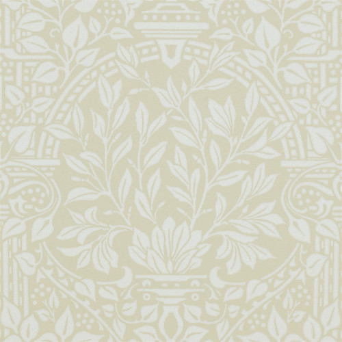 William Morris & Co. Tapet - Garden Craft Vellum - sekelskifte - gammal stil - gammaldags inredning