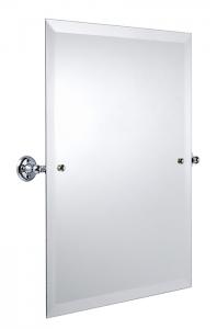 Badezimmerspiegel - Haga rechteckig - Chrom 45 x 60 cm