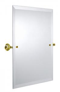 Bathroom Mirror - Burlington Rectangular - Brass 45 x 60 cm - old style - vintage interior - retro - classic style