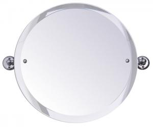 Badezimmerspiegel - Haga rund - Chrom 45 cm