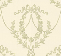 Gammaldags Tapeter Med Lim Och Handtryck