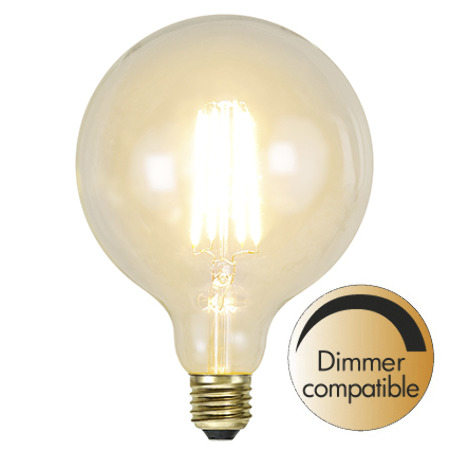 LED-lampa - Klot 125 mm 320 lm - sekelskifte - gammaldags inredning - retro - klassisk stil