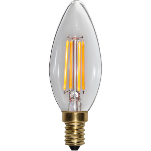 LED-lampa - Kronljus E14 35 mm 350 lm - sekelskifte - gammaldags inredning - retro - klassisk stil