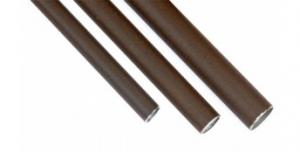 Metalrør til udvendig kabelføring – antikbrunt stål