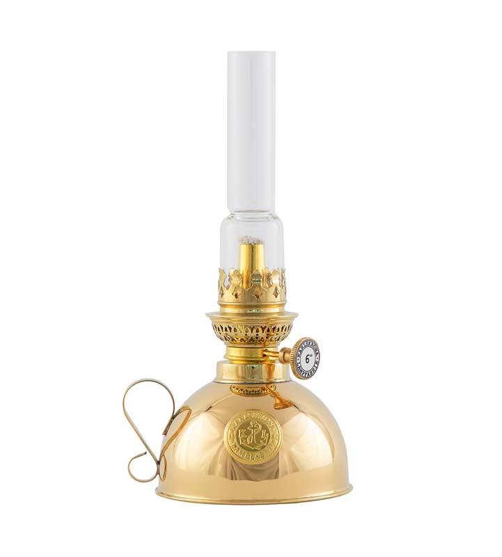 Parafinlampe - Nattlampe - arvestykke - gammeldags dekor - klassisk stil - retro - sekelskifte