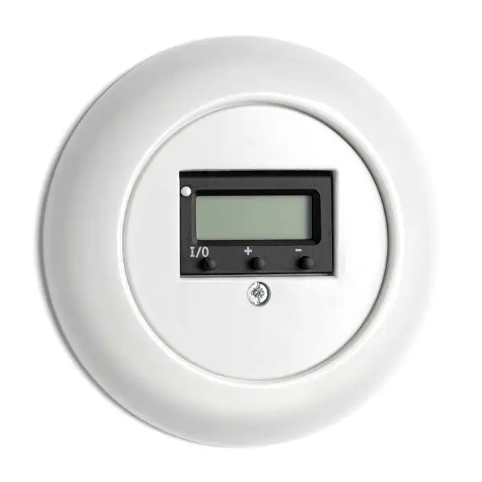 Digital termostat - Hvid porcelæn