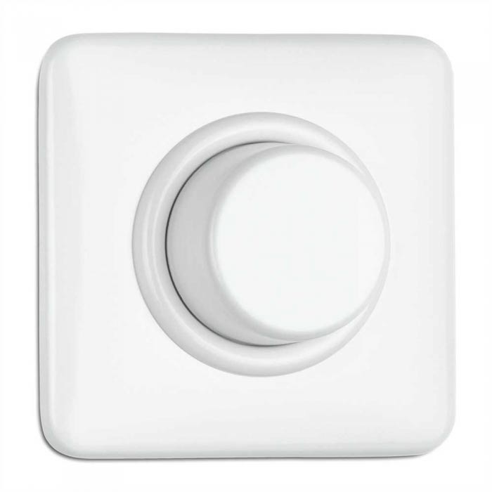 Square Duroplast Light Switch - Dimmer