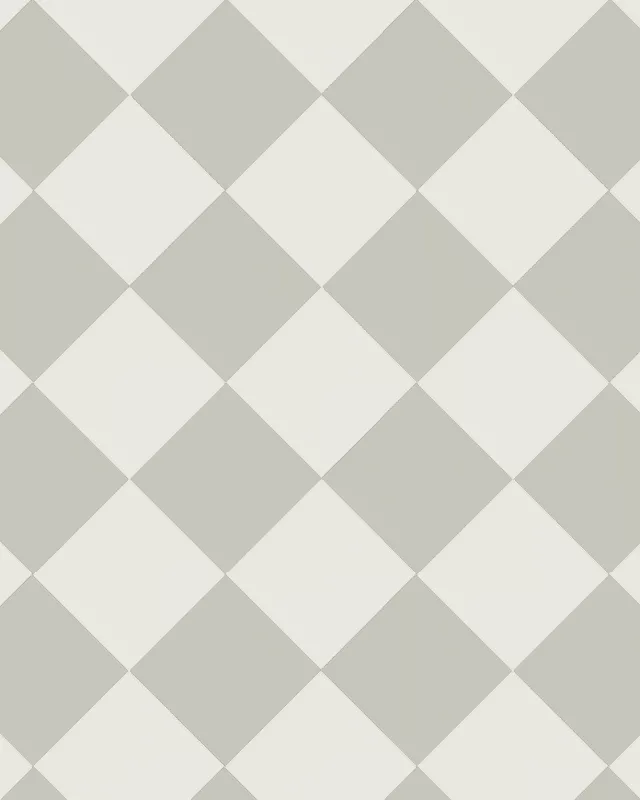 Floor Tiles - 15 x 15 cm (5.91 x 5.91 In.) - Pearl Grey PER/Super White BAS