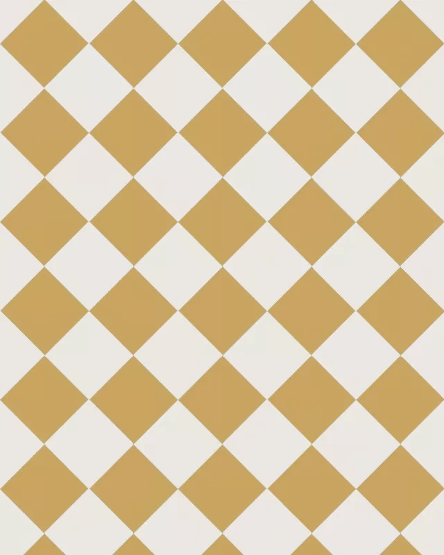 Floor Tiles - 10 x 10 cm (3.94 x 3.94 In.) - Yellow JAU/Super White BAS