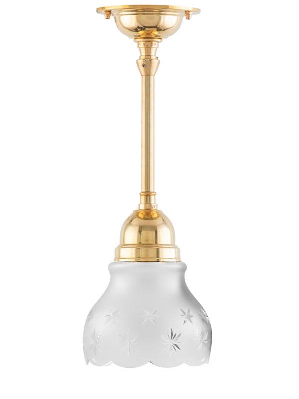 Loftslampe - Byströmpendel 60, med mat glas