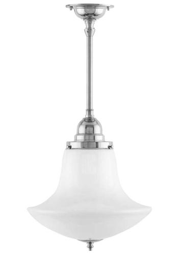 Ceiling Lamp - Byström pendant 100 nickel, anchor shade