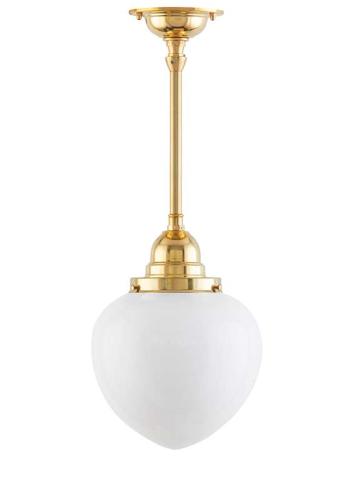 Bathroom Ceiling Lamp - Byström pendant 100, white drop
