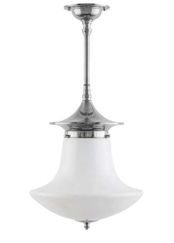 Ceiling Lamp - Dahlberg pendant 100, nickel anchor shade