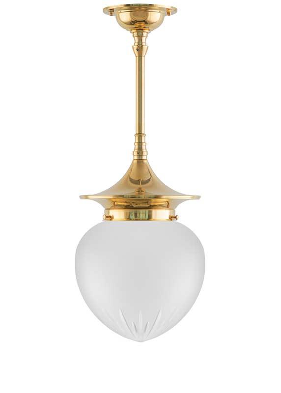 Ceiling Light - Dahlberg Pendant 100, Frosted Drop Shade