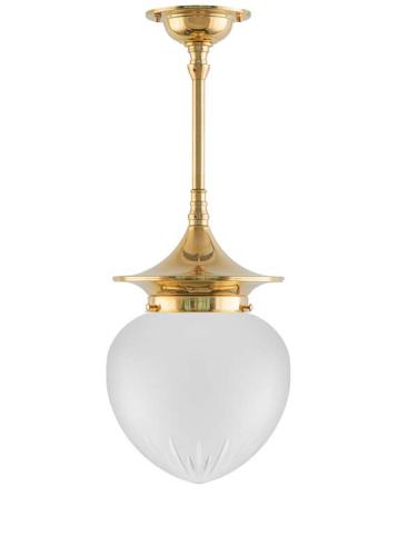 Ceiling Lamp - Dahlberg pendant 100, frosted drop shade