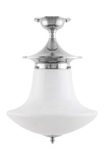 Ceiling Lamp - Dahlberg 100 nickel, anchor shade
