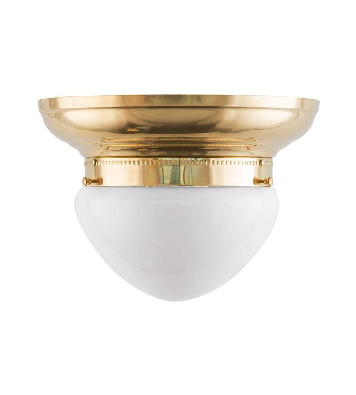Ceiling Light - Fröding 200 Bowl Light with Opal White Shade