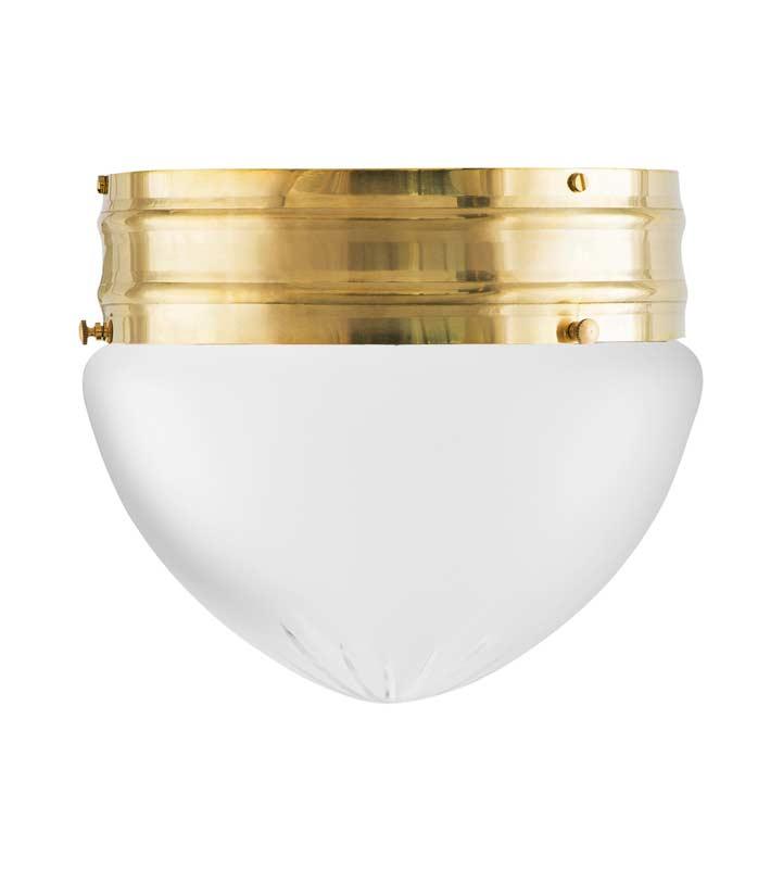 Loftslampe - Heidenstamplafond 200 mat glas