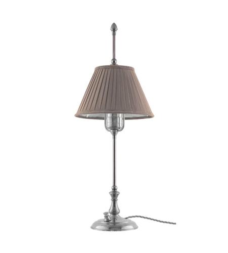 Table Lamp - Kellgren nickel, beige shade