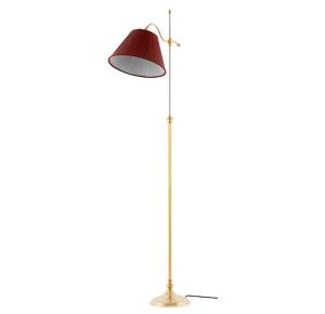 Floor Lamp - Gullberg, red shade