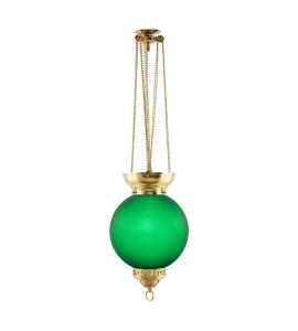 Fotogenlampa - Månskenslampa grön