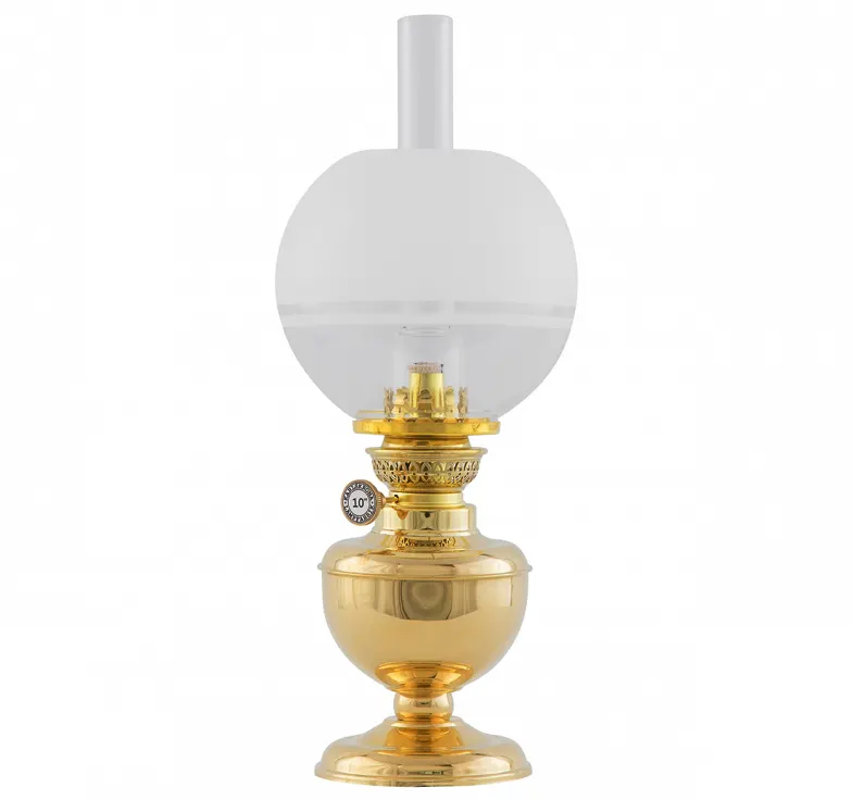 Kerosene Lamp - Aspö Brass with Globe shade