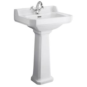 Bathroom wash basin - Bayswater Fitzroy 56 cm (22 in.), Pedestal