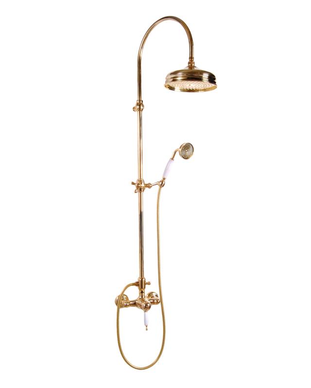 Shower Set - Maxima Classic with Oxford Thermostat - Brass