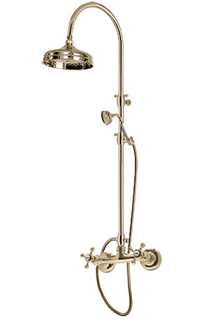 Shower set - Kensington - Retro-Style Shower Faucet - Brass