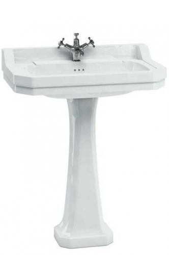 Wash basin Burlington - Edwardian 80 cm, pedestal