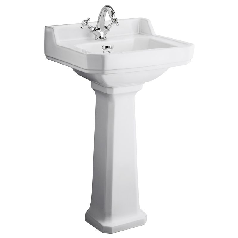 Bathroom wash basin - Bayswater Fitzroy 50 cm (19.69 in.), Pedestal